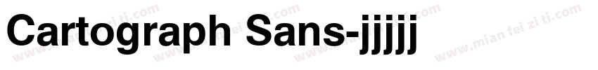 Cartograph Sans字体转换
